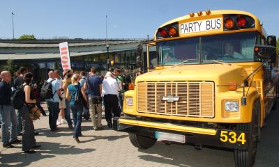 Frankfurt Highschool Partybus